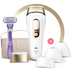 Эпилятор Braun Silk-expert Pro 5 PL5347 (White/Gold) Thumb