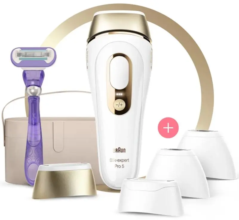 Эпилятор Braun Silk-expert Pro 5 PL5347 (White/Gold) - 2