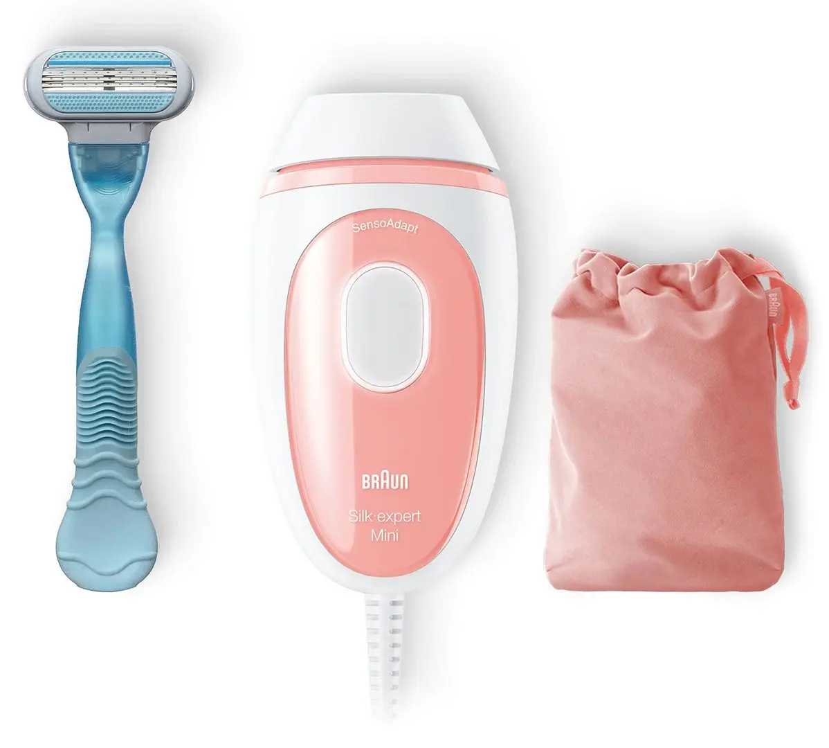 Фотоэпилятор Braun Silk-expert Mini PL1014 (White/Pink)