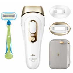 Фотоэпилятор Braun Silk expert Pro 5 PL5154 (Gold/White)