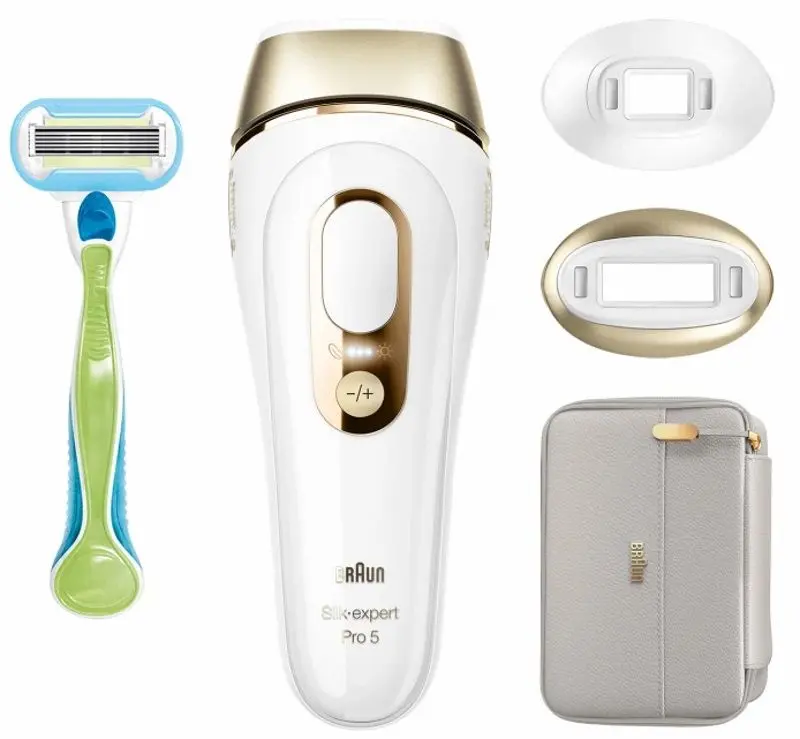 Фотоэпилятор Braun Silk expert Pro 5 PL5154 (Gold/White)