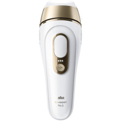 Фотоэпилятор Braun Silk-expert Pro 5 PL5351 (White/Gold) Thumb