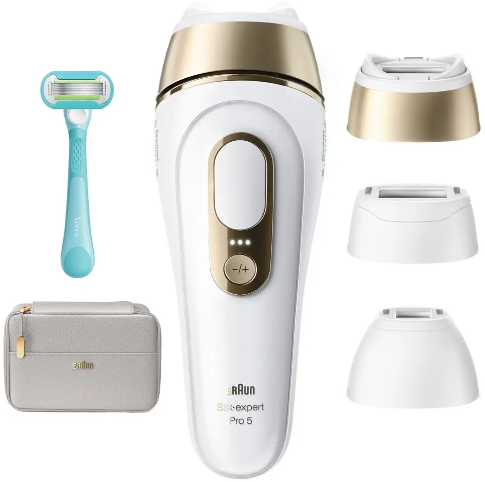 Фотоэпилятор Braun Silk-expert Pro 5 PL5351 (White/Gold)