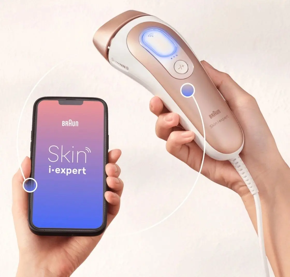 Fotoepilator Braun Skin i-Expert Smart PL7253 (Rose Gold/White) - 4