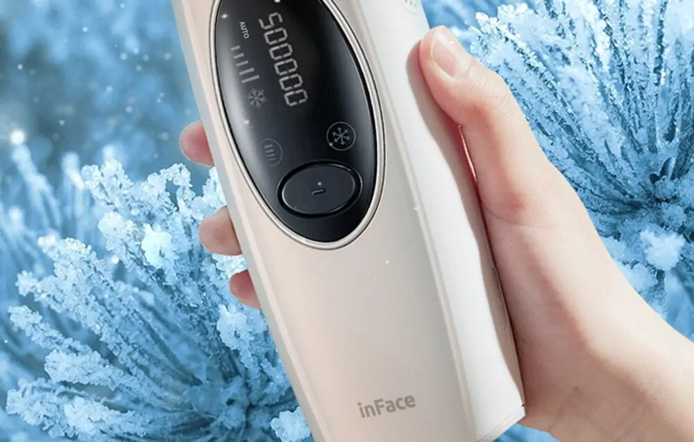 Epilator cu laser InFace ZH-18E (White) - 3