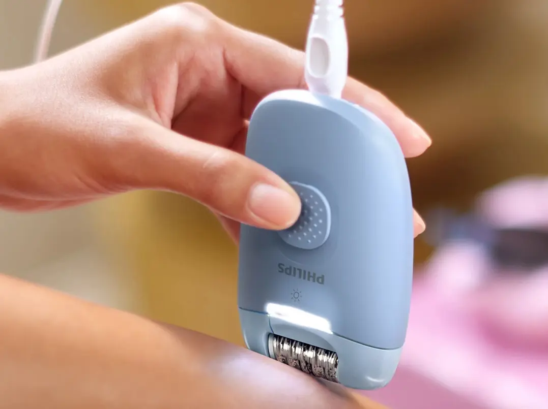 Эпилятор Philips BRE247/00 (Blue) - 5