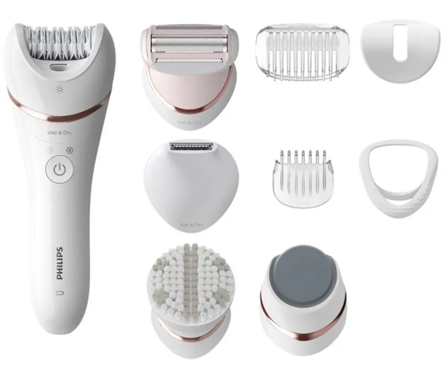 Epilator Philips BRE740/10 (White/Pink)
