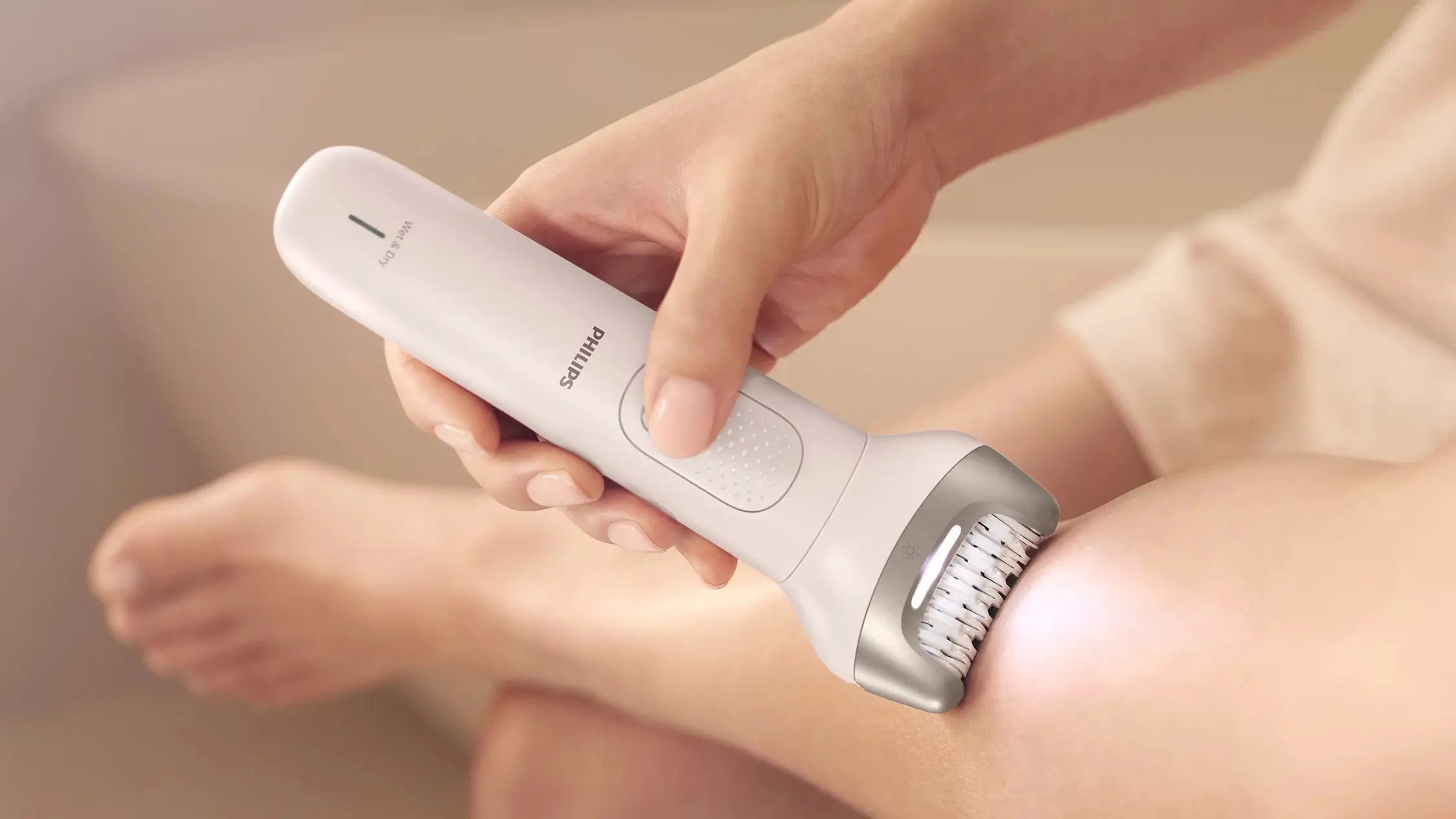 Epilator Philips BRE750/00 (White) - 5