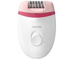 Epilator Philips Satinelle Essential BRE235/00 (White/Pink)