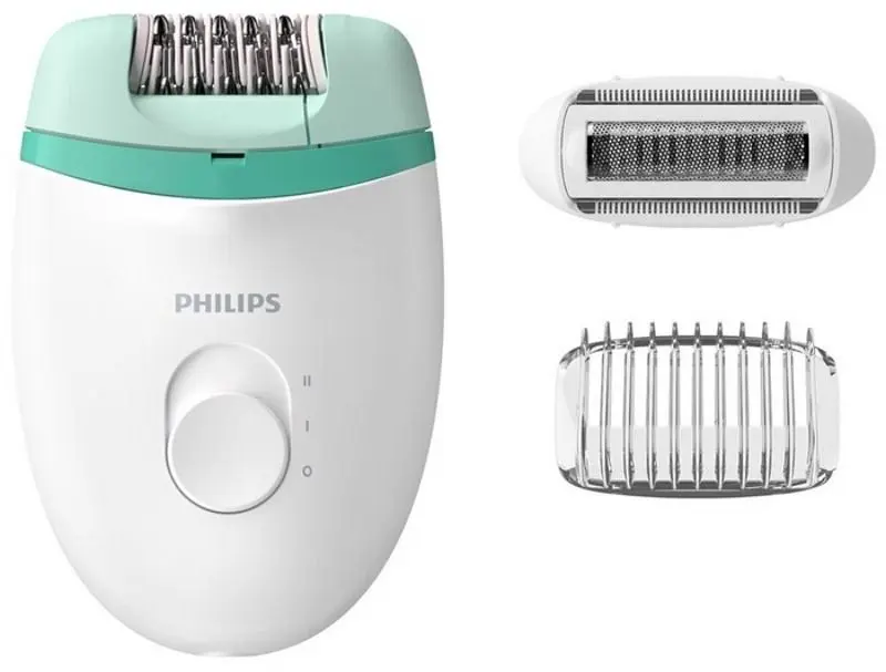 Эпилятор Philips Satinelle Essential BRE245 (White/Green)