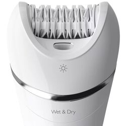 Epilator Philips Wet&Dry BRE700/00 (White/Chrome) Thumb