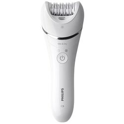 Epilator Philips Wet&Dry BRE700/00 (White/Chrome)