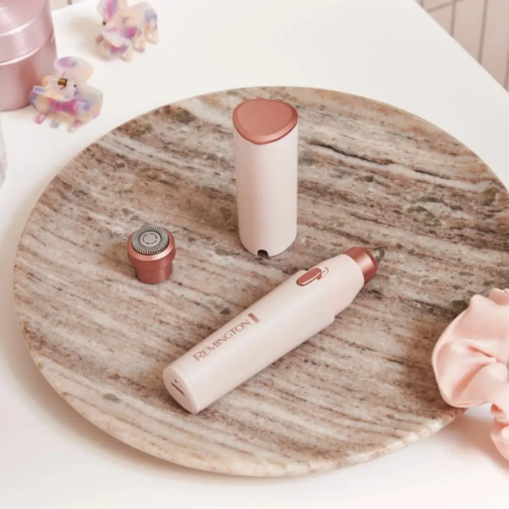 Женский триммер для лица 2в1 Remington BareMe WFS200 (Pink) - 2