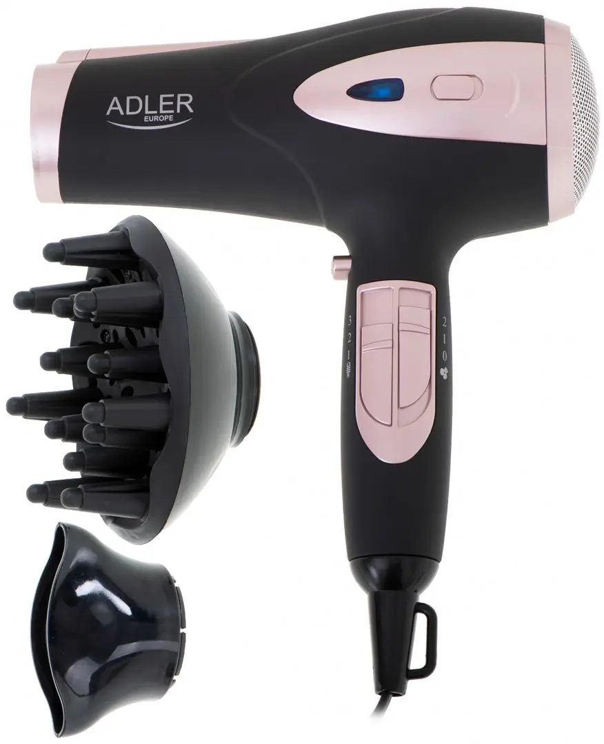 Uscator de par Adler AD 2248b (Black/Pink)