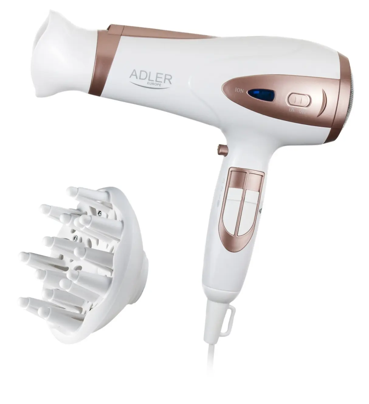 Uscator de par Adler AD 2248WC (White/Champagne) - 4