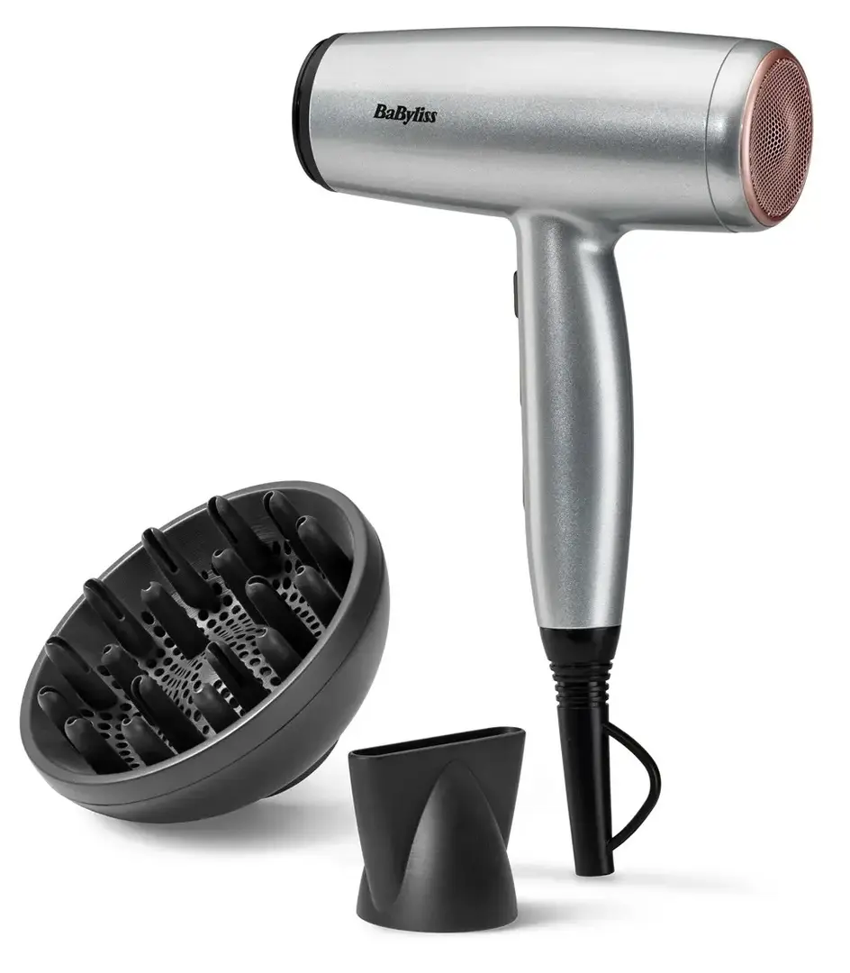 Фен BaByliss D580DE (Silver)