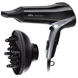 Uscator de par Braun Satin Hair 7 HD730 (Black/Silver) Thumb