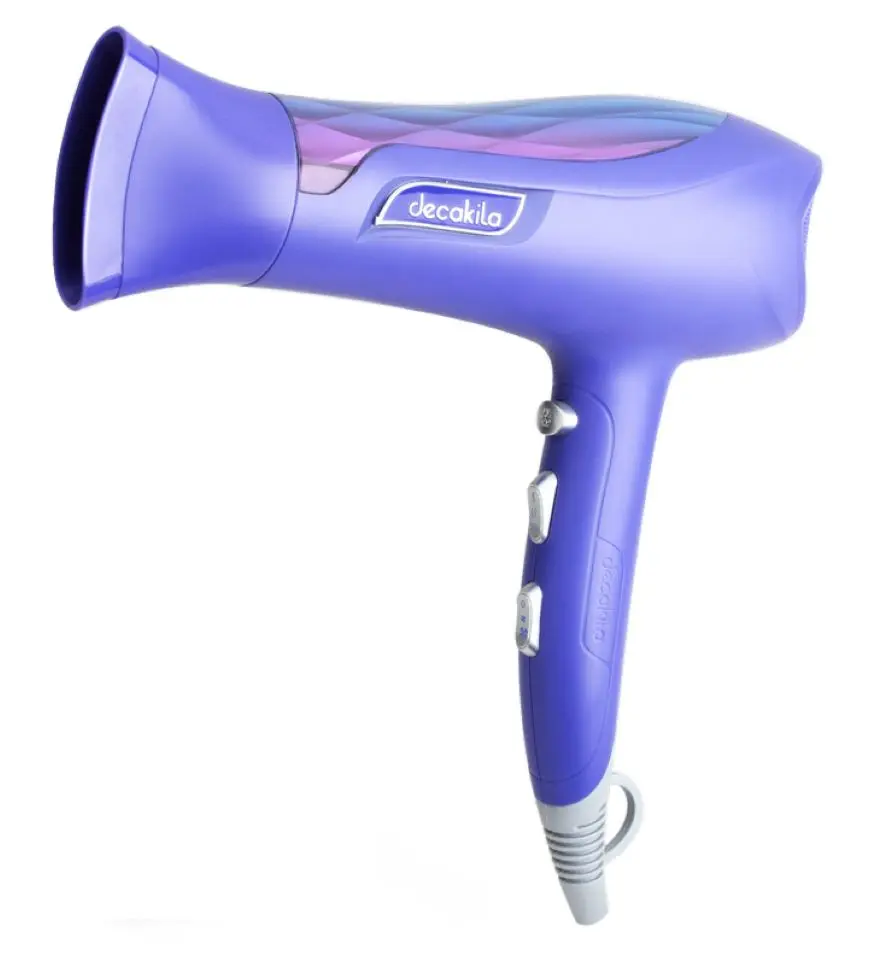 Фен с щипцами для волос Decakila KEHS041Z (Purple)