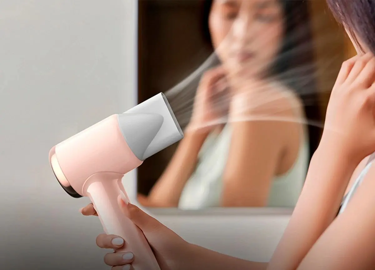 Uscator de par Deerma DEM-CF50W (Pink) - 3