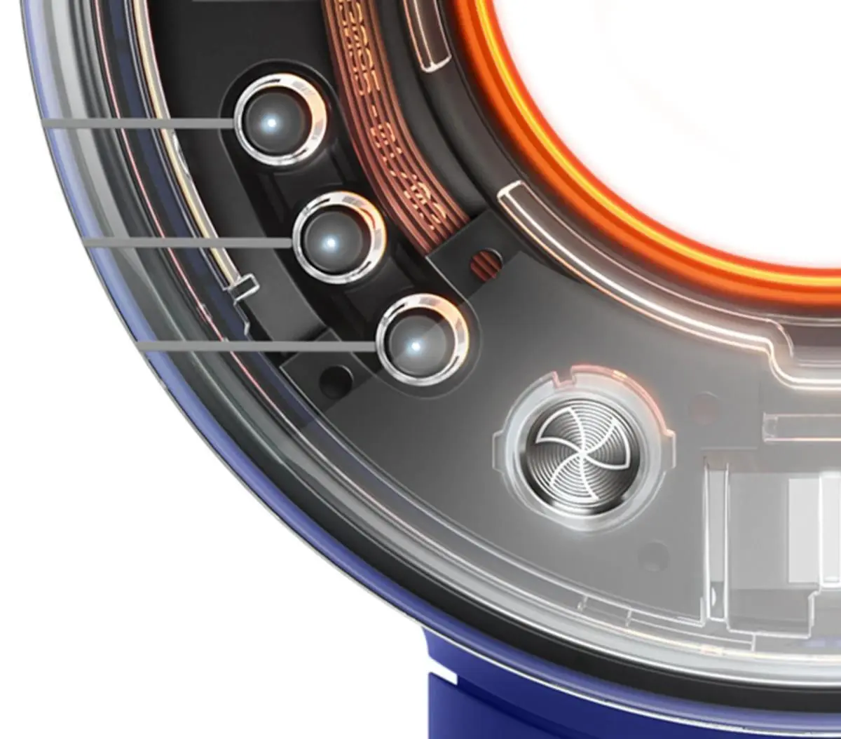 Фен Dyson HD16 Nural Strawberry (Bronze/Blush Pink) - 3