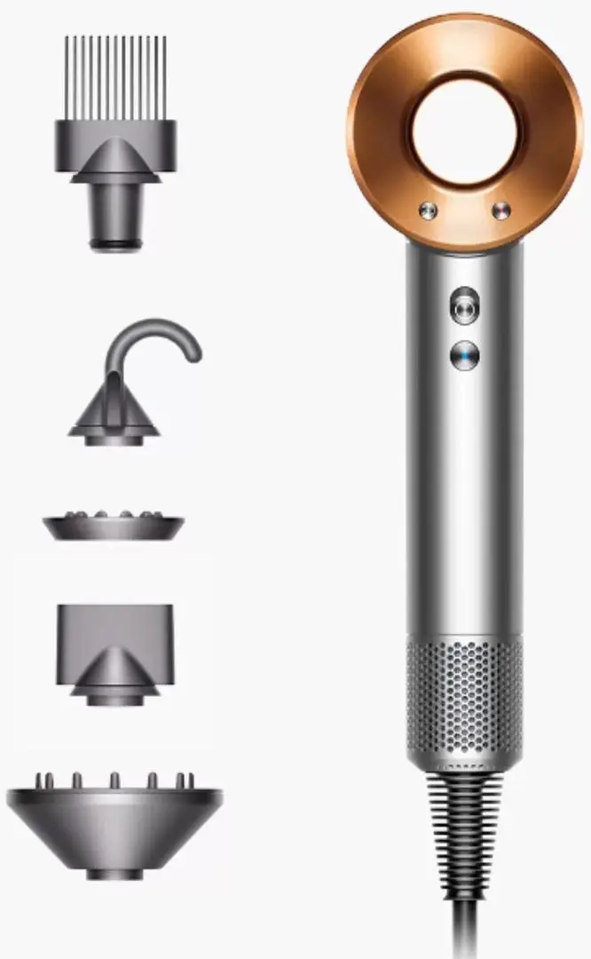 Фен Dyson Supersonic HD07 (Nickel/Copper)