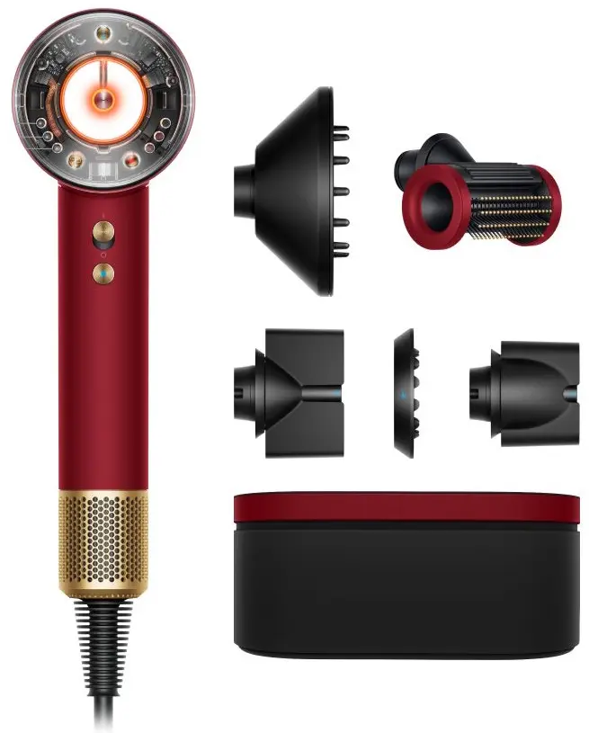 Фен Dyson Supersonic Nural HD16 (Red Velvet/Gold)