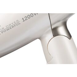 Uscător de păr portativ ECG VV 1200 travel S (White/Silver) Thumb