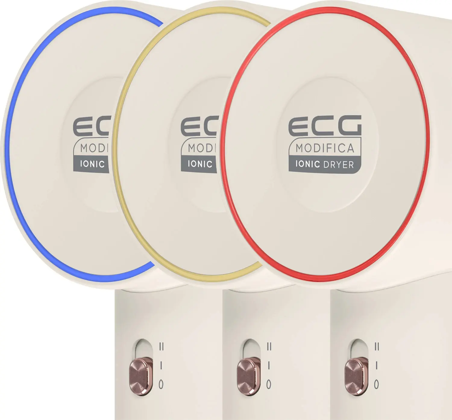 Фен ECG Modifica Sonica Moonstone (Cream) - 5