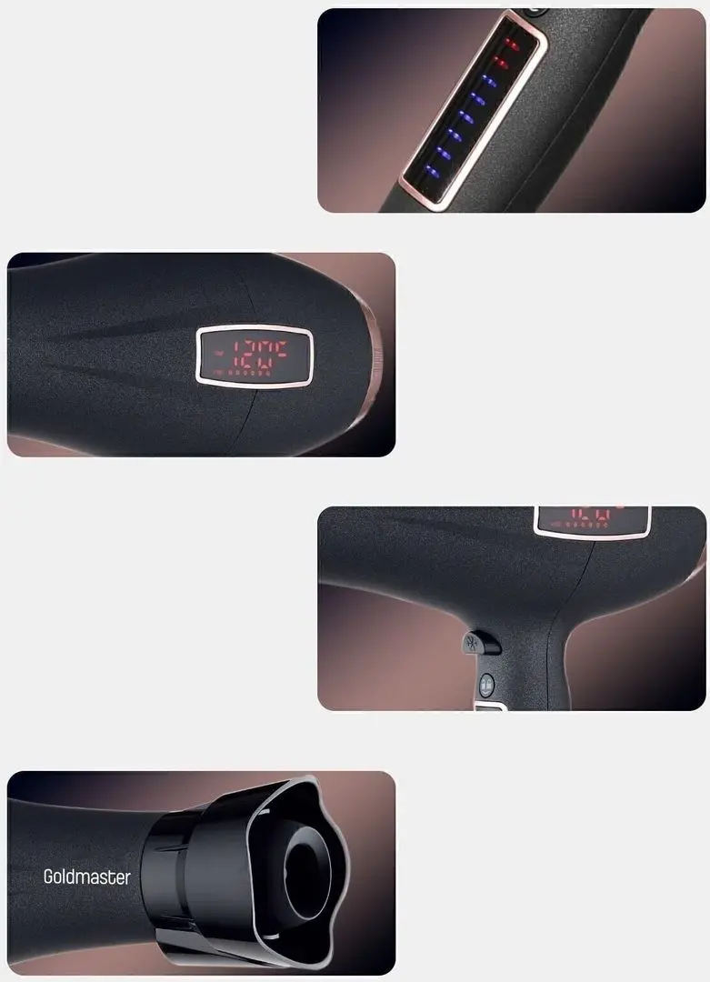 Фен GoldMaster GM-7194 (Black)