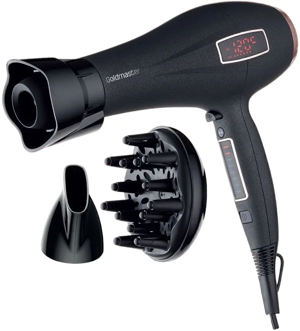 Фен GoldMaster GM-7194 (Black)