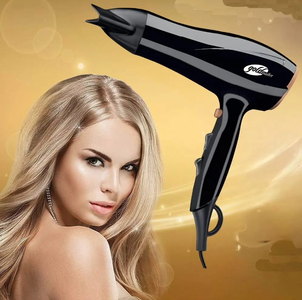 Фен Goldmaster Karayel GM-7162 (Black/Gold)