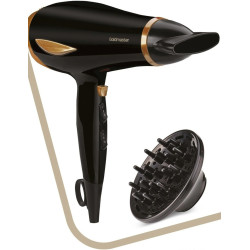 Фен GoldMaster Vento (Black/Gold) Thumb