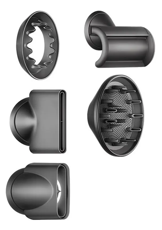 Фен Hoco DAR31 (Grey/Rose Red)