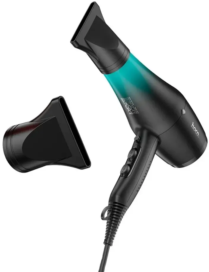 Фен Hoco HP15 (Black/Blue)