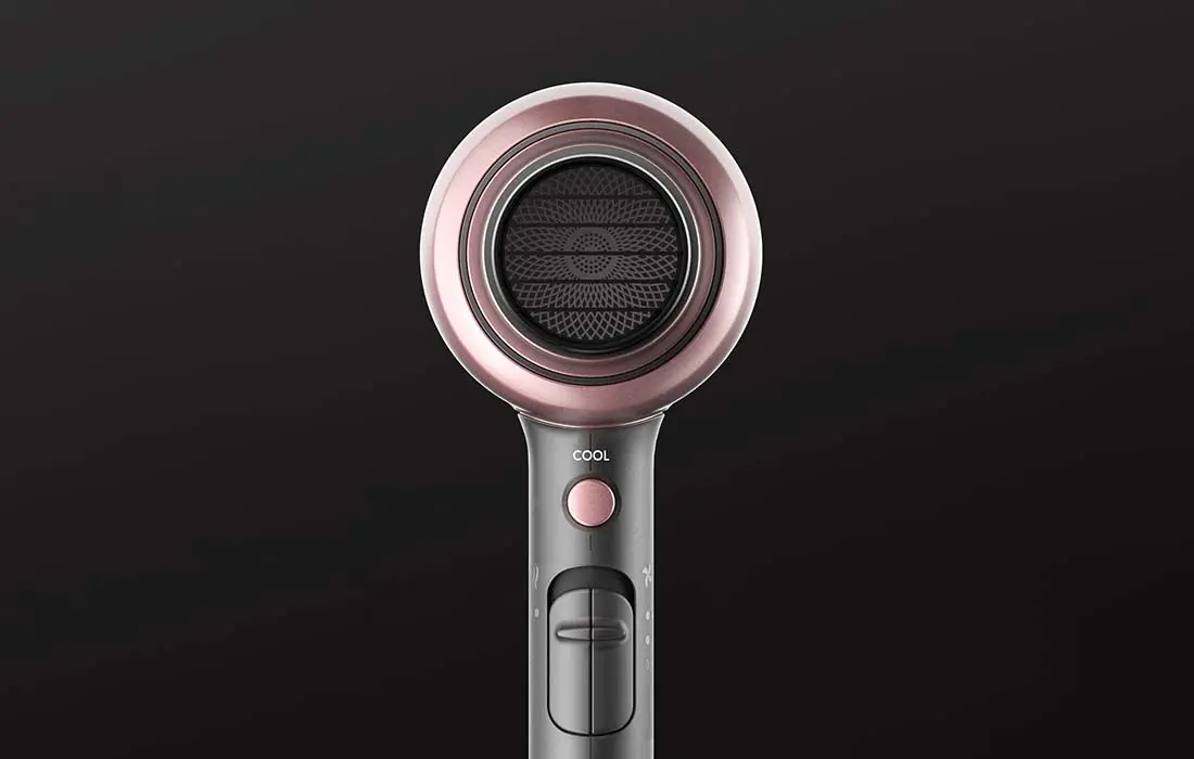 Uscator de par Kipozi QL-5917ADC (Pink/Grey)