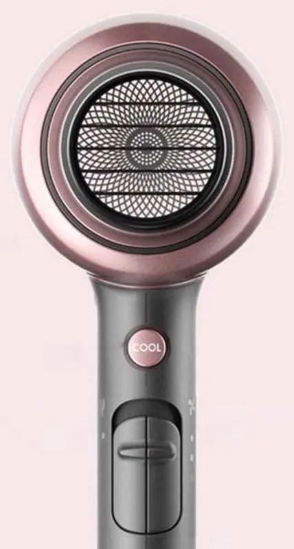 Set uscator + placa de indreptat parul Kipozi QL-5917 + KP-6608 (Pink/Grey)