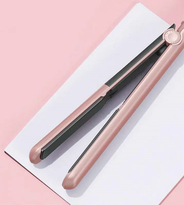 Set uscator + placa de indreptat parul Kipozi QL-5917 + KP-6608 (Pink/Grey)