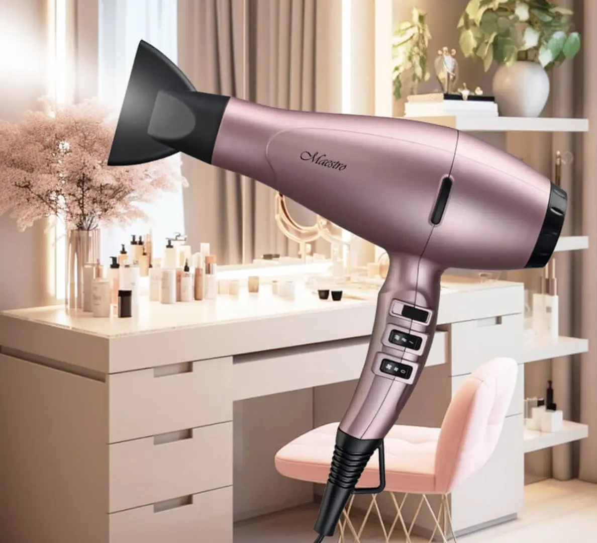 Фен Maestro MR-224 (Pink)