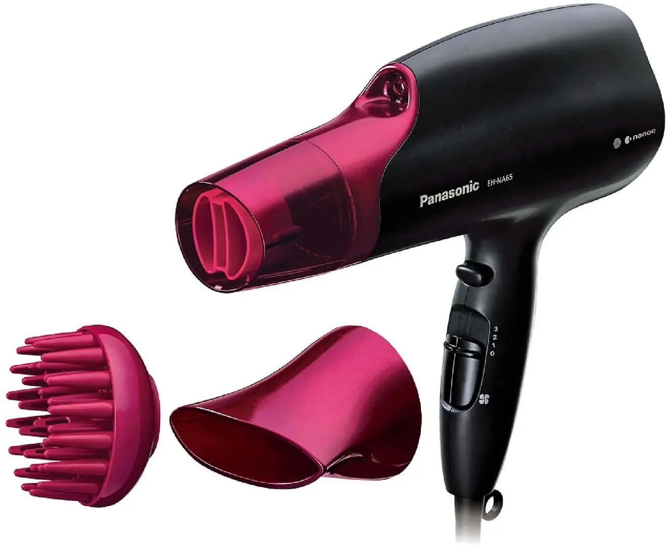 Фен Panasonic Nanoe Care EH-NA65-K865 (Black/Pink)