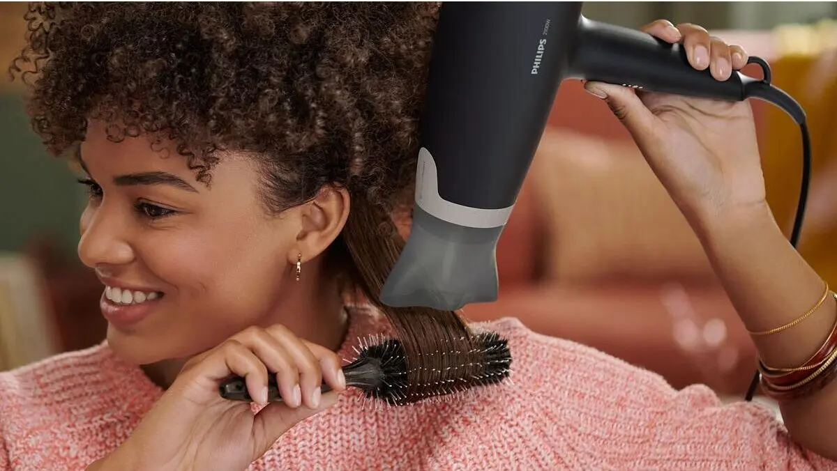 Фен Philips BHD351/10 (Grey/White)