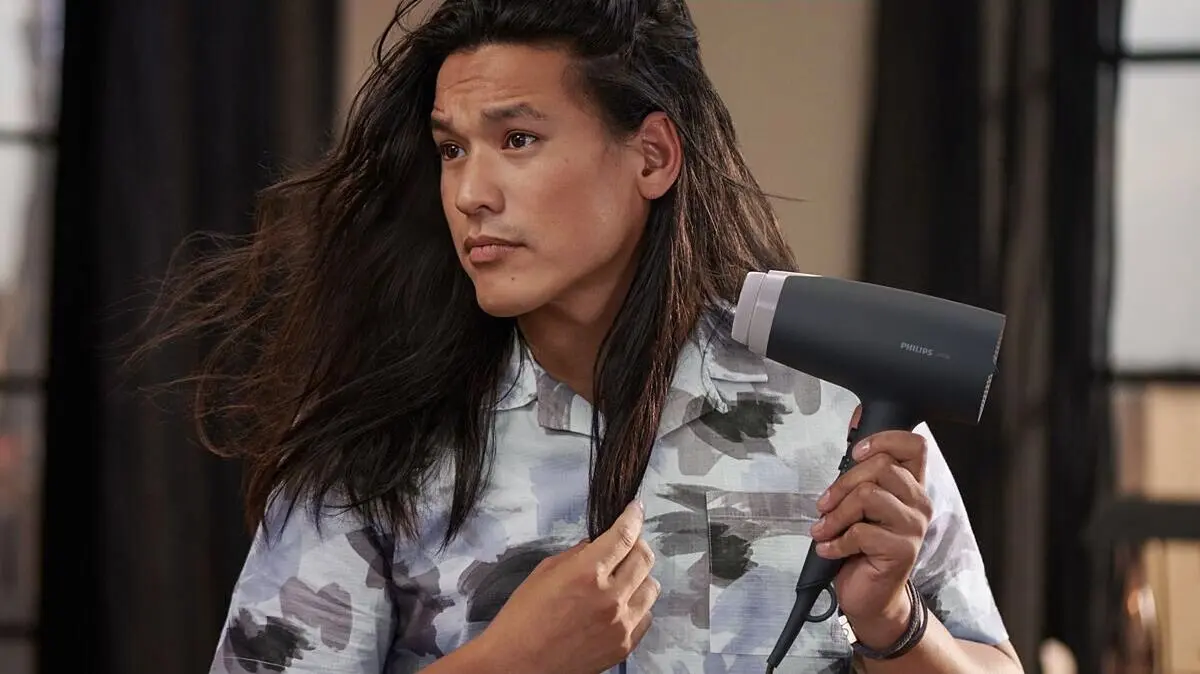 Фен Philips BHD351/10 (Grey/White)