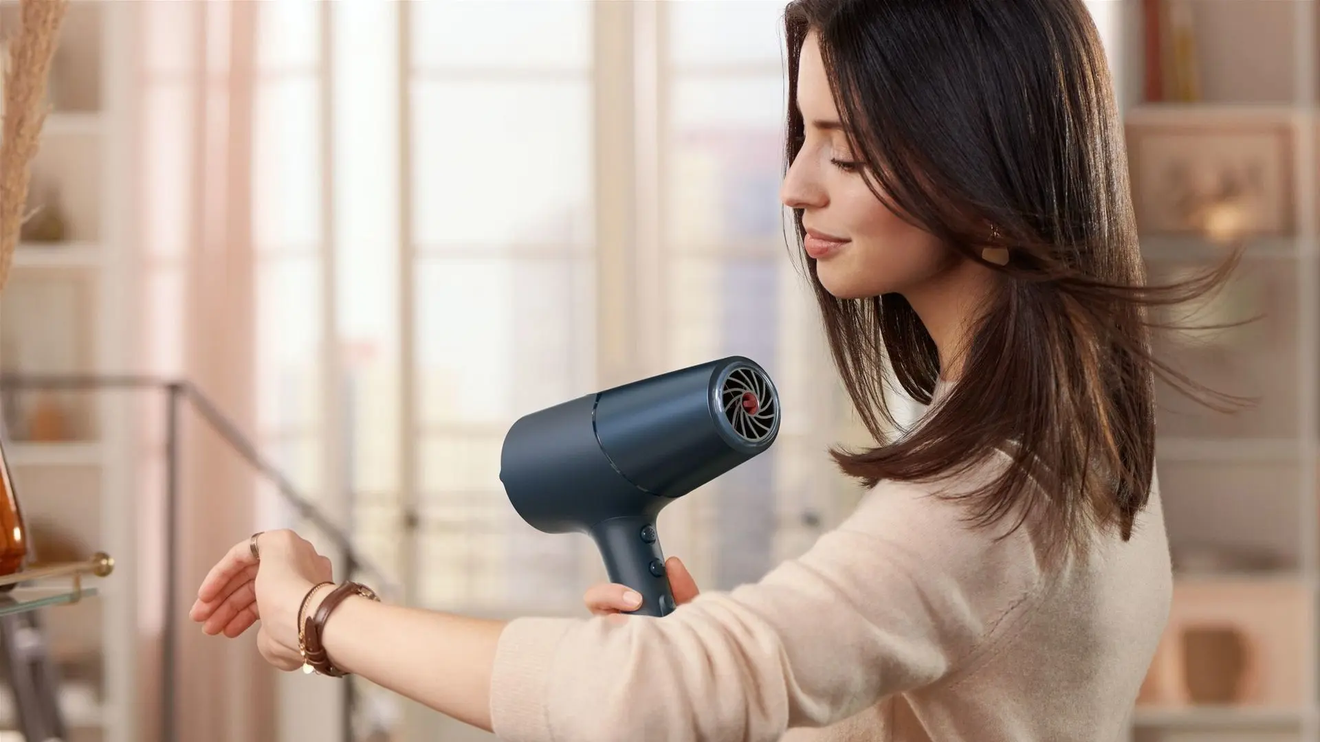 Uscator de par Philips BHD512/00 (Dark Blue)