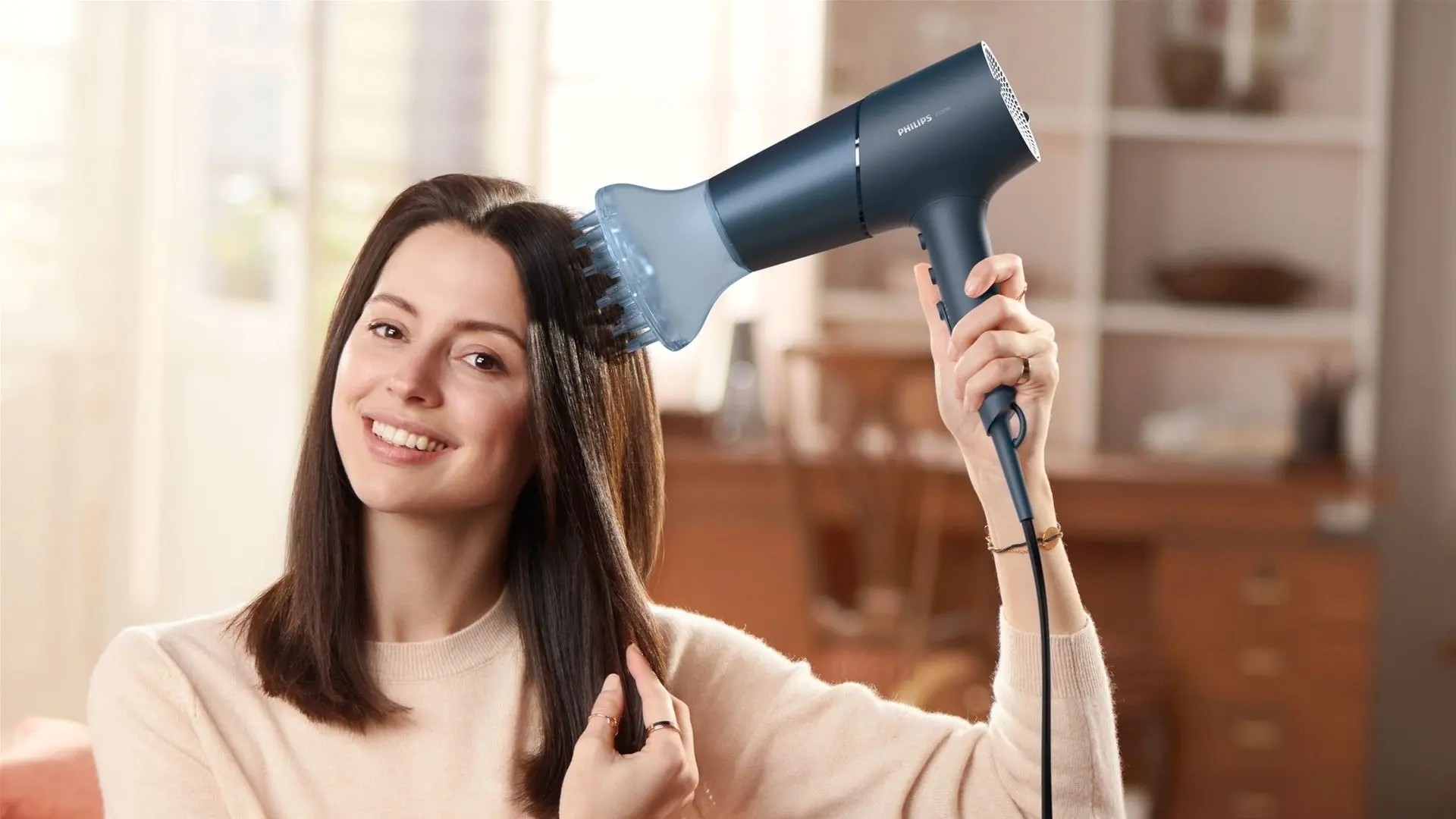 Uscator de par Philips BHD512/00 (Dark Blue)