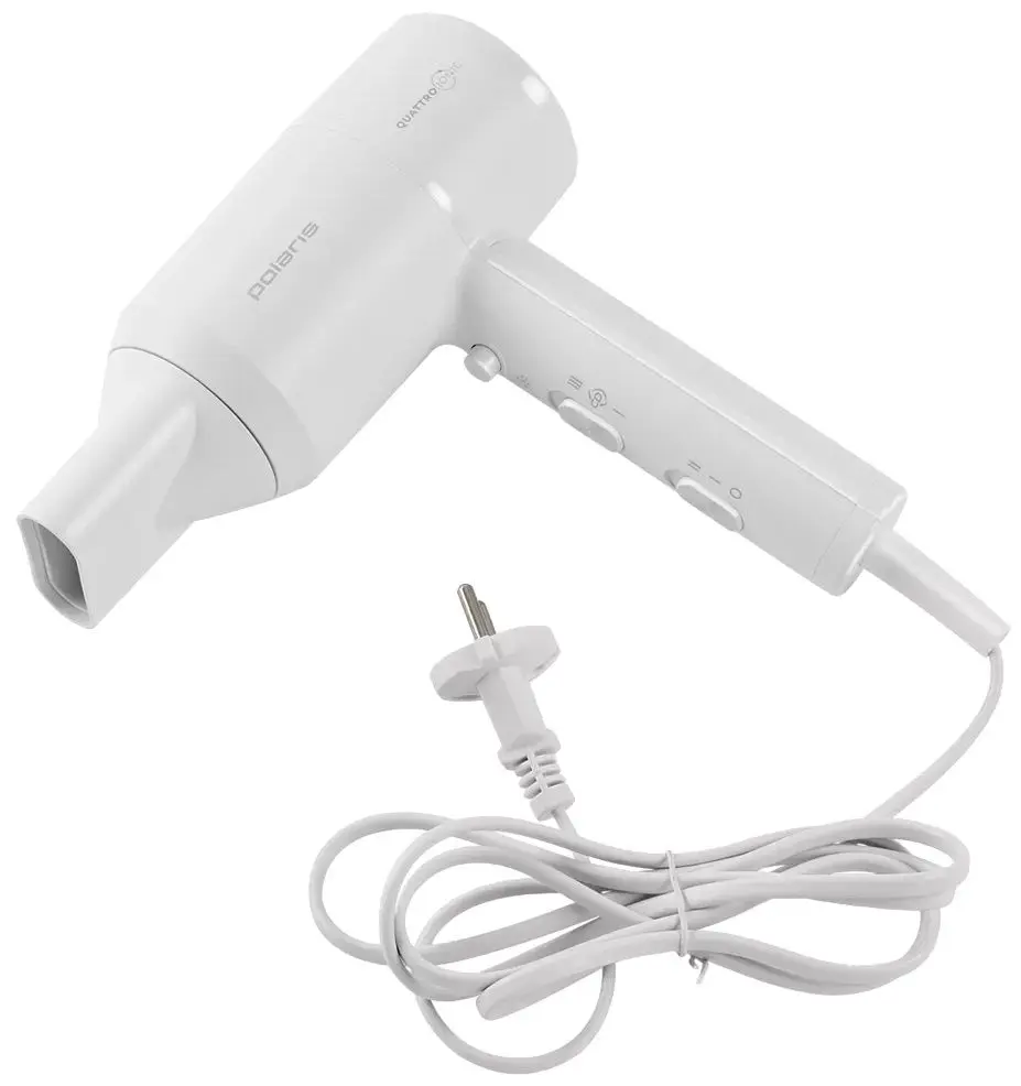 Фен Polaris PHD 2044Ti Quattro Ionic (White)