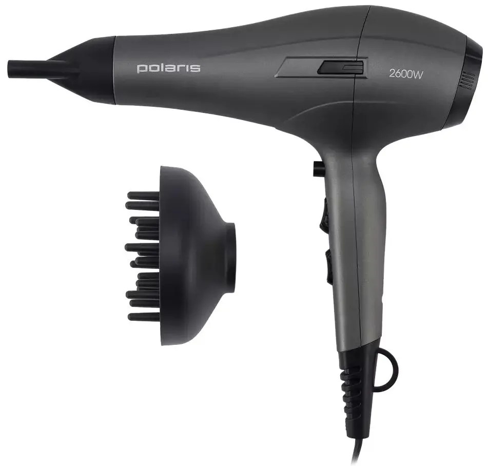 Фен Polaris PHD 2600AСi Salon Hair (Graphite Grey) - 2