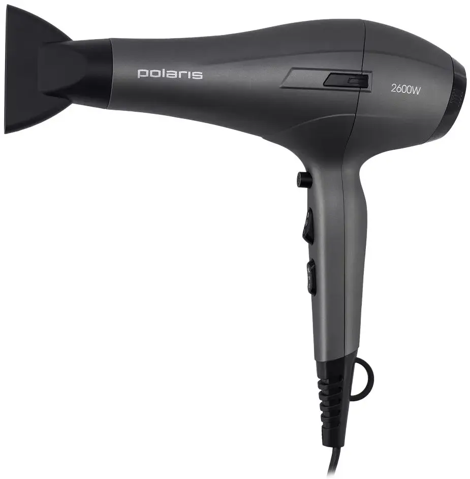 Фен Polaris PHD 2600AСi Salon Hair (Graphite Grey)
