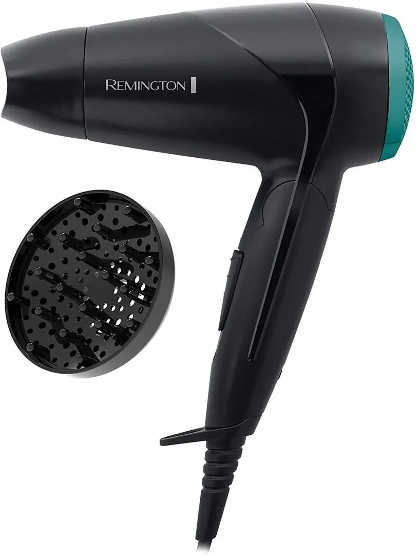 Uscator de par Remington Dryer On The Go D150 (Black/Turquoise)