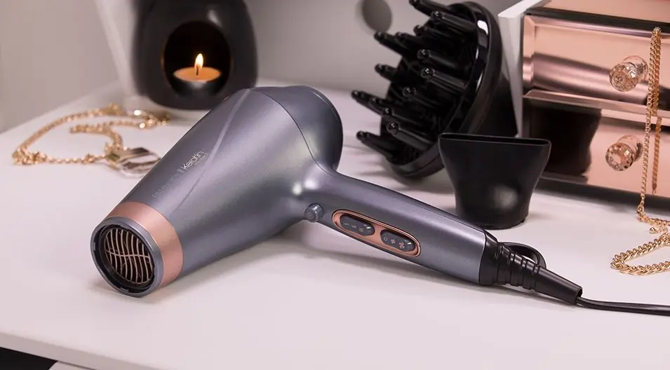 Uscător de păr Remington Keratin Protect AC8820 (Gold)