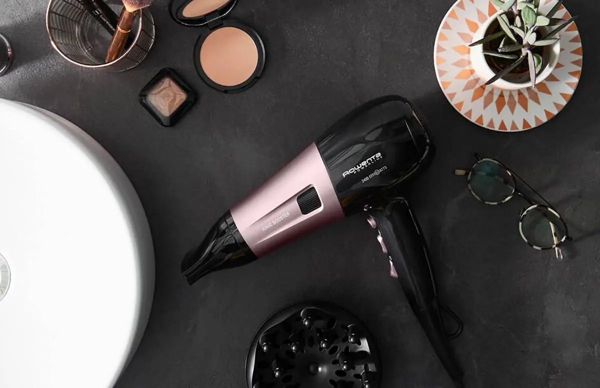 Uscator de par Rowenta Powerline CV5940F0 (Black/Beige Pink)