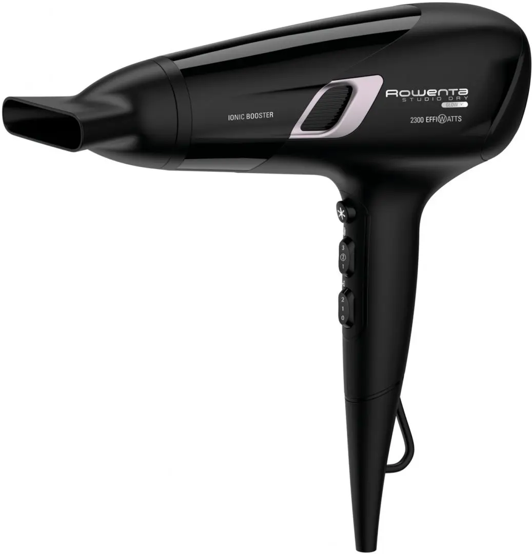 Фен Rowenta Studio Dry Glow Blow-Dreyer CV5820F0 (Black) - 2